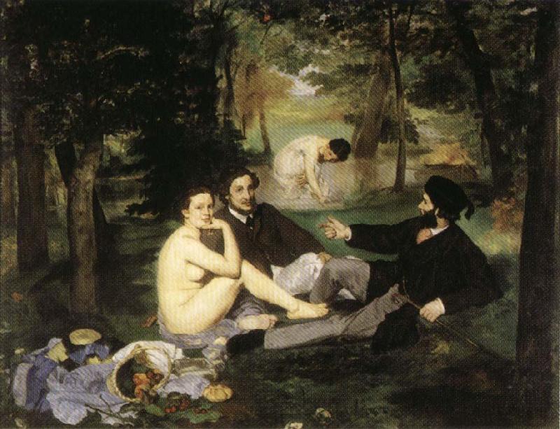 Edouard Manet Le Dejeunersur l'Herbe